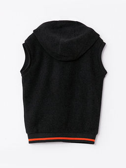 Kap??onlu Basic Polar Erkek ?ocuk Fermuarl? Yelek - Waikiki фото 2