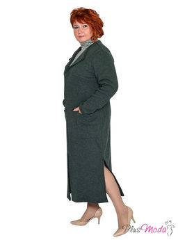 Кардиган Модель №1420 размеры 44-84 - Plusmoda фото 4