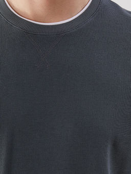 Bisiklet Yaka Ribanal? Erkek Sweatshirt