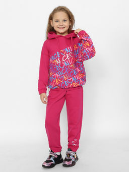 CRB wear/CWKG 63734-25-389 Толстовка для девочки,ягодный/Ex.Cherubino  фото 2