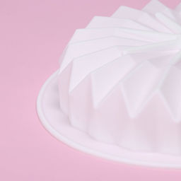 Форма для муссовых десертов и выпечки Доляна Оригами, силикон, внутренний d=15,3 см, 18,5?18,5 см, цвет белый  фото 6