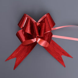Цена за 10 шт. Бант-бабочка №5, красный - Simaland фото 2