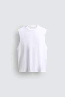 LIGHTWEIGHT TANK T-SHIRT - Zara фото 7