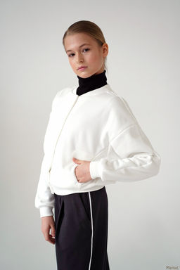 MATTIEL Бомбер D257 из премиального интерсофта с легким начёсом  фото 16