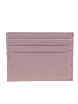 Картхолдер женский из натуральной кожи для пластиковых карт, цвет пудра
