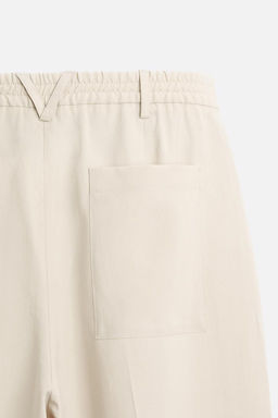 LYOCELL BLEND TROUSERS - Zara фото 17