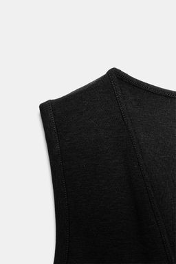 FITTED V-NECK BODYSUIT - Zara фото 3