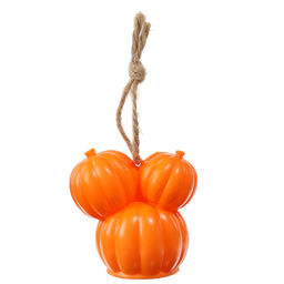 Цена за 10 шт. Декор на Хеллоуин, подвеска «Ужасная тыква» световая