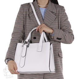 Сумка женская 593372 white Velina Fabbiano-Safenta/30 в Новосибирске