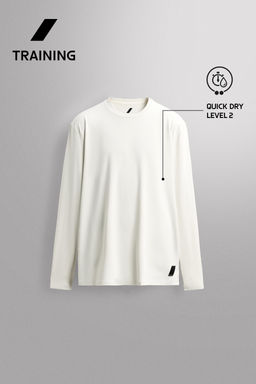 CAMISETA T?CNICA B?SICA MANGA LARGA / Hielo - Zara фото 9