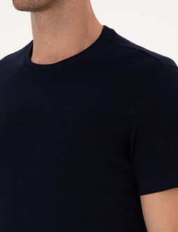 Lacivert Slim Fit Ti__rt