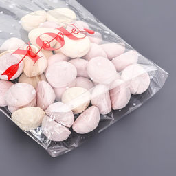 Цена за 50 шт. Пакет фасовочный БОПП, с донной складкой, Я люблю тебя, для сладостей и подарков, 20?35 см