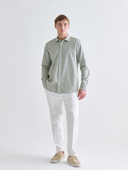 Regular Fit Uzun Kollu Arm?rl? Erkek G?mlek