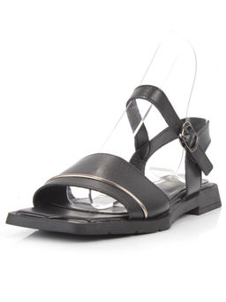 08-PEY183-3 BLACK Босоножки женские (натуральная кожа) - Фабричный китай фото 4