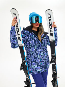 Женская горнолыжная сноубордическая куртка Alpha Endless Ultra Chaleur SNB 423/316_5 Разноцветный