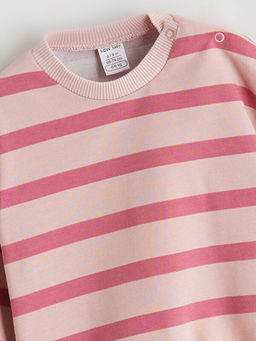 Bisiklet Yaka K?z Bebek Sweatshirt ve Tayt