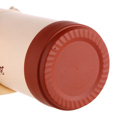 Термос для еды, 1.2 л, 2715 см, 3 контейнера, складная ложка, нержавеющая сталь, бежевый, красный - Simaland фото 7