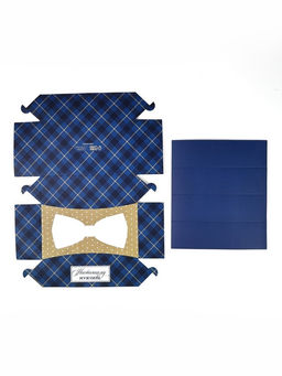 Цена за 5 шт. Кондитерская упаковка для макарун с окном, Настоящему мужчине, 11?19?5.5 см