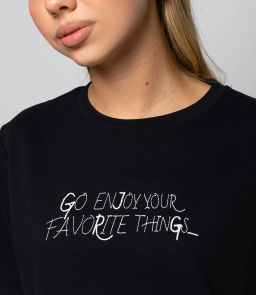 Футболка #КТ6117, чёрный - Dommod фото 5