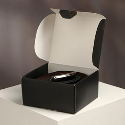 Мужской ремень Мужской стиль, кожзам, цвет чёрный - Simaland фото 3