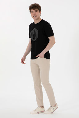 Erkek Regular Fit Bisiklet Yaka Siyah Ti__rt Sepette S_rpriz _ndirim - U.s. polo assn фото 4