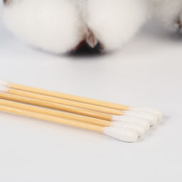 Ватные палочки, коробка бамбук