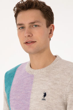 Erkek Regular Fit Bisiklet Yaka Ta_ Kazak - U.s. polo assn фото 2