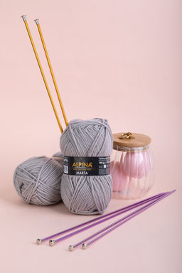 Спицы GAMMA прямые цветные CNK алюминий d 4.0 мм 35 см 2 шт