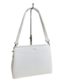 Женская сумка из искусственной кожи, цвет белый