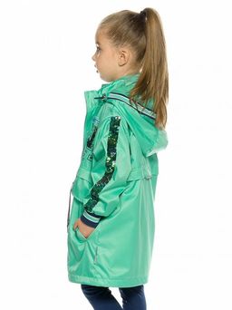 PELICAN, плащ для девочек, Зеленый  фото 3