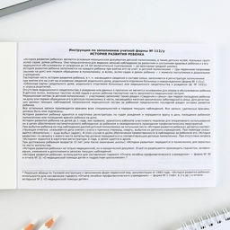 Медицинская карта ребенка Форма №112/у Розовый коллаж, 80 листов - Artfox фото 6