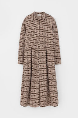 ЕВТ 5055/беж,ромбики платье жен