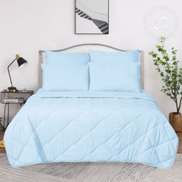 Одеяло "Comfort Collection" облегченное (светло-голубой) 140*205/1 шт. Комфорт