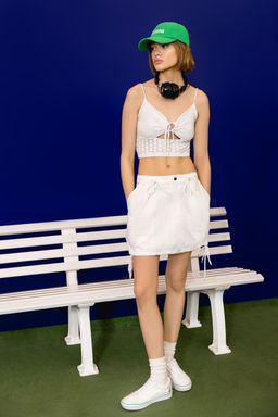 Вязаная блузка-топ - Incity фото 4