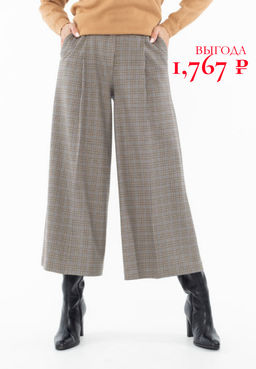 широкие кюлоты прямого силуэта. - Трика фото 24