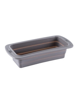 2521 GIPFEL Форма для выпечки ECO прямоугольная, силиконовая с внутренней металлической опорой 29х13х7 см. Материал: силикон. Цвет: бежевый.