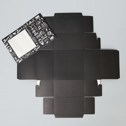 Цена за 5 шт. Коробка-фоторамка подарочная складная, упаковка, «Мужская», 14×14×8 см