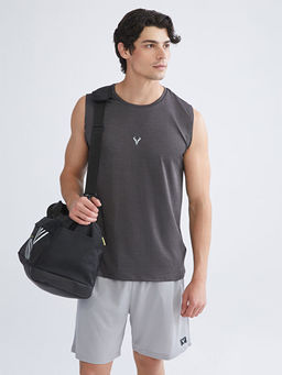 Bisiklet Yaka Erkek Kolsuz Ti??rt