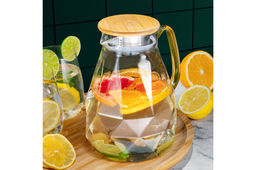 Кувшин Elan Gallery Crystal glass стекло 1.8 л с фильтром и крышкой  фото 14