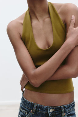 HALTER TOP - Zara фото 23