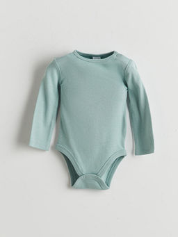 Bisiklet Yaka Basic Erkek Bebek ??t??tl? Body
