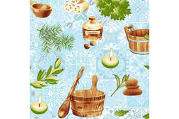 Полотенце банное вафельное 80х150 БВ 295 рд (1244-1п)