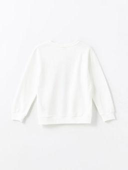 Bisiklet Yaka K?z ?ocuk Sweatshirt - Waikiki фото 3