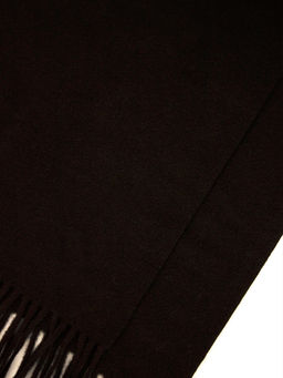 PLATKI палантин L03-889-черный 20%вискоза-80%полиэстер - Laccoma фото 3