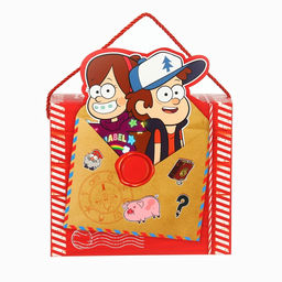 Пакет-коробка новогодний Друзья, 27 ? 23 ? 12 см