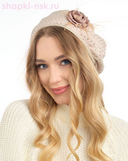 Трикотаж пайетка Берет (56-58)