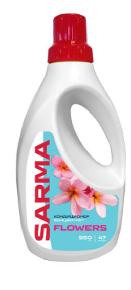САРМА кондиционер д/стирки 950мл Цветы