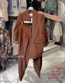 Женский классичсекий костюм двойка - Bruno фото 4