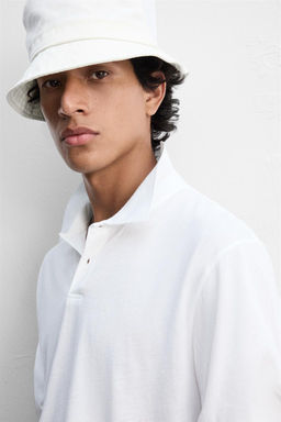 LIGHTWEIGHT COTTON POLO SHIRT - Zara фото 6