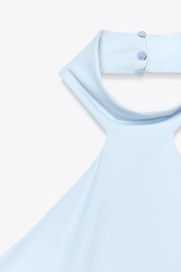 POLYAMIDE HALTER TOP - Zara фото 22